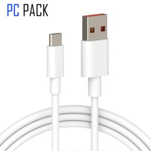 Câble USB vers Type-C Hypercharge, câble de charge rapide 6 A avec transfert de données et synchronisation haute vitesse