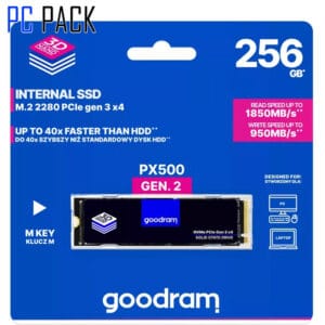 Goodram PX500 Gen.2 M.2 256 Go PCI Express 3.0 3D NAND NVMe