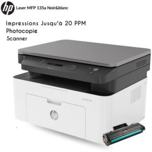 Imprimante Multifonction Laser Monochrome HP 135a