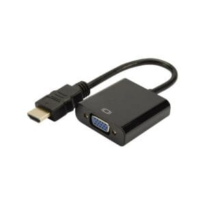 Adaptateur HDMI vers VGA 1080P, Convertisseur HDMI Mâle à VGA
