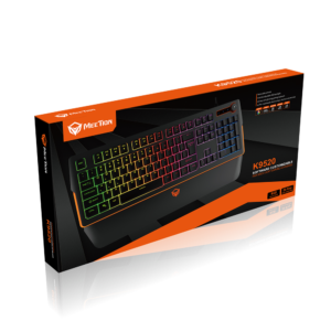 Clavier de repose-poignet magnétique RVB Meetion K9520