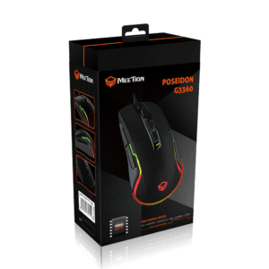 Souris de jeu programmable DPI à sept niveaux avec haute résolution G3360
