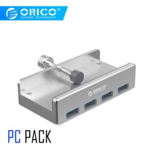 ORICO 4 Ports USB 3.0 HUB CLIP aluminium