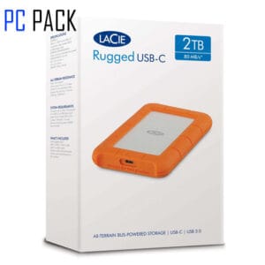 LaCie RUGGED USB-C Disque dur externe 2TB