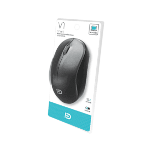 Souris Fude V1, sans fil, noire