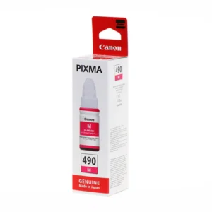 Refill Ink Printer Bouteilles d'encre GI-490 Compatible pour les imprimantes CANON PIXMA MAGENTA