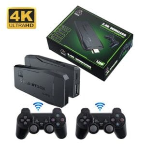 Console de jeu vidéo 2.4G Double contrôleur sans fil 4K HD