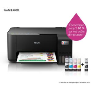 Epson EcoTank L3250 Imprimante multifonction à réservoirs rechargeables