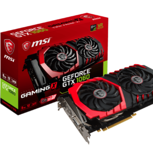 MSI GTX 1060 GAMING X 6 G - Carte graphique - GF GTX 1060 - 6 Go GDDR5 - PCIe 3.0 x16 - DVI, hdmi, 3 x DisplayPort