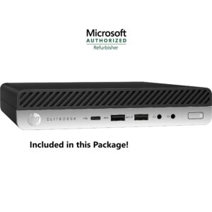 HP Elitedesk 800 G3 Mini Core i5-6600 I 8Go DDR4 I 256Go SSD [Remis à Neuf]