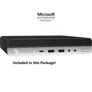 HP Elitedesk 800 G3 Mini Core i5-6600 I 8Go DDR4 I 256Go SSD [Remis à Neuf]