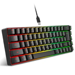 Clavier Mécanique Gaming RGB 61Touches – 60%
