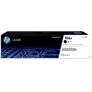 Toner HP LaserJet d'origine - HP 106A Noir (W1106A)