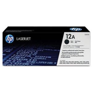 Toner HP LaserJet d'origine - HP 12A Noir (Q2612A)
