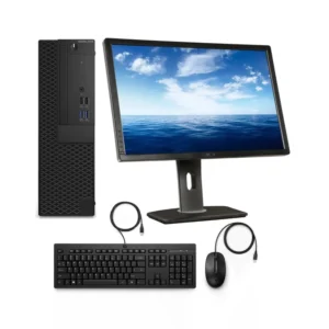 DELL Optiplex 3050 SFF Core i5-7500 + Ecran DELL P2312Ht 23 Pouces (Remis à Neuf)