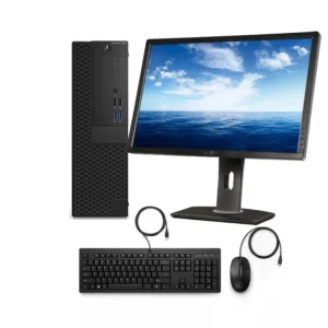 DELL Optiplex 3050 SFF Core i5-7500 + ECRAN DELL U24 POUCES (60Hz; 8ms; LED 24″; 1920 x 1200) Remis à neuf