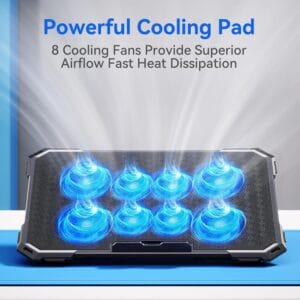 Ventilateur PC Gamer A8 – Gaming Cooler Pad